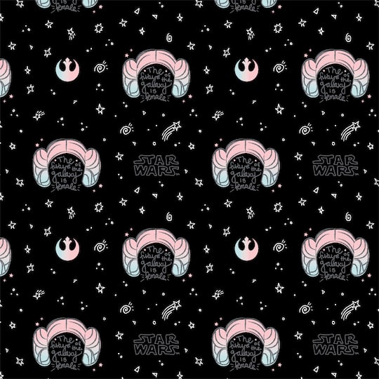 Star Wars&#x2122; Princess Leia Buns Cotton Fabric
